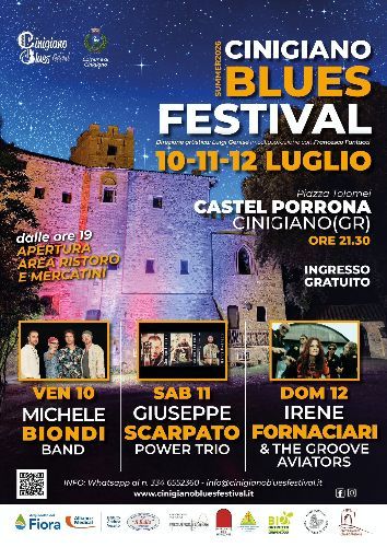 CINIGIANO BLUES FESTIVAL SUMMER 2026 